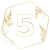 Image de Noces de bois: joyeux 5e anniversaire de mariage!