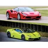 Image de Stage de pilotage multivolant: 2 tours en Lamborghini Huracán et 2 tours en Ferrari F8 sur le circuit de La Ferté-Gaucher