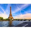 Image de Croisière sur la Seine en bateau-mouche en famille pour 2 adultes et 2 enfants