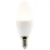 Image de Zenitech - Ampoule LED E14 flamme 5,2W - Blanc chaud - 470lm 2700K