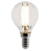 Image de Zenitech - Ampoule déco filament LED sphérique 4W E14 470lm 2700K - Blanc chaud