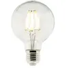 Image de Zenitech - Ampoule déco filaments LED E27 6W - Blanc chaud - 600lm 2700K