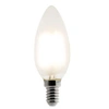 Image de Zenitech - Ampoule déco filament LED Flamme 4W E14 400lm 2700K - Blanc chaud
