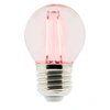 Image de - Ampoule LED déco filament Rouge 3W E27 sphérique - Elexity