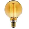 Image de Zenitech - Ampoule déco filament carbone Globe Ø95mm E27 -