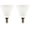 Image de Zenitech - Lot de 2 ampoules LED Standard 10W E14 2700K