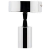 Image de - Kit de suspension luminaire métal avec cordon textile Chrome - Elexity