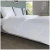 Image de Housse de couette - 260x240 cm - Coton - Antibactérien - Blanc - Fabriqué en France