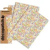 Image de 3 feuilles Décopatch - Fruits 732