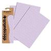 Image de 3 feuilles Décopatch - Parme 740