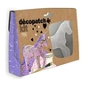 Image de Mini kit cheval feuilles pinceau et vernis colle