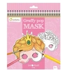 Image de Carnet Graffy Pop Mask : Fille Avenue Mandarine
