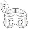 Image de Carnet Graffy Pop Mask : Garçon Avenue Mandarine