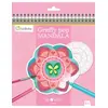 Image de Carnet de 36 pages Avenue Mandarine Graffy Pop Mandala Fille