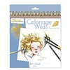 Image de Carnet de coloriage Wild 6 Avenue Mandarine pages imprimées