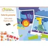 Image de Boîte créative - Safari de gommettes Avenue Mandarine Bleu TU KC044C
