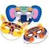Image de Boîte créative masque à coudre Animaux savane Avenue Mandarine Bleu TU KC135C