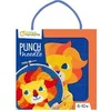 Image de Kit Point de croix enfant PUNCH NEEDLE - 18x18 cm - LION
