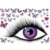 Image de Stickers muraux oeil et papillons