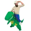 Image de Costume Auto Gonflable - A Dos de Dinosaure