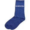 Image de Chaussettes - Femme - Bleu avec paillettes - Irrésistible - Taille 36/42 - Humour - Cadeau
