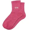 Image de Chaussettes - Femme - Rose avec paillettes - Têtue - Taille 36/42 - Humour - Cadeau