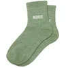 Image de Chaussettes - Femme - Vert avec paillettes - Morue - Taille 36/42 - Humour - Cadeau