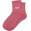 Image de Chaussettes wesh à paillettes rose