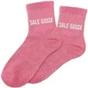 Image de Chaussettes - Femme - Rose avec paillettes - Sale gosse - Taille 36/42 - Humour - Cadeau