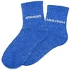 Image de Chaussettes - Femme - Bleu avec paillettes - Attachante - Casse couille - Taille 36/42 - Humour - Cadeau