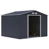 Image de Abri de jardin acier 7,06 m2. avec kit dancrage inclus
