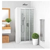 Image de Paroi coulissante Equi l100 1,9m argent poli verre clair clean - ROTH - EICL310019VPE