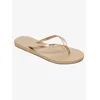 Image de Roxy - Viva IV - Tongs femme Metallic Gold - 36