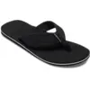 Image de Quiksilver - Molokai Layback - Tongs homme Black / White / Black - 41