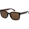 Image de Quiksilver - Warlock - Lunettes de soleil homme Brown Tortoise / Brown - Taille unique