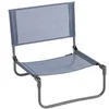 Image de Lot de 1 chaise lafuma mobilier interieur pliable en acier H. 44 cm bleu
