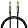 Image de Cable Audio Stereo Jack / Jack - 3,5Mm Male/Male - Noir 1 Metre