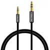 Image de Cable Audio Stereo Jack 2,5Mm Vers 3,5Mm - Male/Male - Compatible Avec Tous Les Casques De La Marque Bose - Noir - 1 Metre