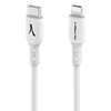 Image de Cable 3 Metres Renforce Usb Type-C Vers Lightning Blanc