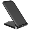 Image de Chargeur Induction Sans fil Qi 15W Charge Mode Support Ajustable Noir