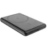 Image de Batterie Externe 5000 mAh 15W Ultra fine avec USB C Aluminium recyclé Gris foncé