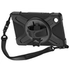 Image de Coque Antichoc pour Galaxy Tab A9 Béquille Support et Poignée rotative Noir