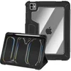 Image de Etui Antichoc pour iPad Pro 11 2024 / M5 2025 Clapet Support Coins Renforcés Noir