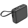 Image de Batterie externe 10000mAh 22.5W Câble USB-C et Lightning et Port USB C Gris foncé