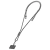 Image de Tour de Cou 3 en 1 avec Câble USB-C 100W vers USB-C et Lightning Argent