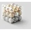 Image de Boite de 27 boules plastiques, 30 mm