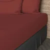 Image de Soleil d'ocre, Drap Housse, Coton 57 Fils, Brique, 160x200 cm en occasion ou reconditionné
