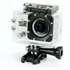 Image de Camera Embarquée Sports Wi-Fi LCD Caisson Etanche Waterproof 12 Mp Full HD Blanc + SD 64Go