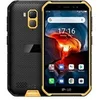 Image de Smartphone Incassable Android 10 4G Dual SIM Téléphone Etanche 4+32Go Jaune + SD 64Go