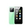 Image de Mini Smartphone Petite Taille 2.5 Pouces 3G Dual SIM Caméra 5MP Android 6.0 Blanc Vert